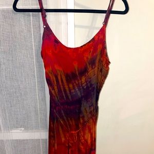 Mini tie dye dress